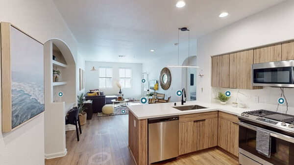 Virtual tour thumbnail for Griffis Mission Valley La Jolla model unit.