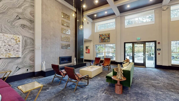 Virtual tour thumbnail for Griffis North Creek resident lounge.