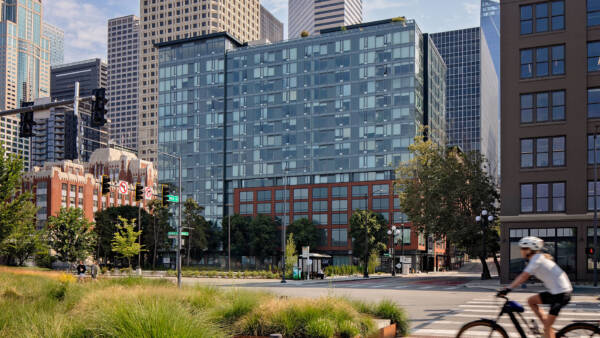 Exterior of Griffis Seattle Waterfront