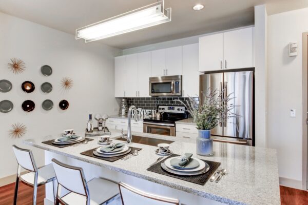 Classic model home kitchen.