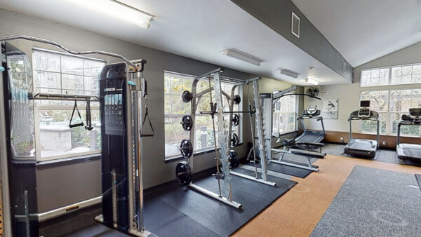 Virtual tour thumbnail for Griffis North Creek fitness center.