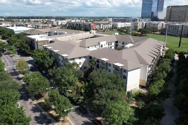 Drone Video thumbnail for Griffis at the Domain