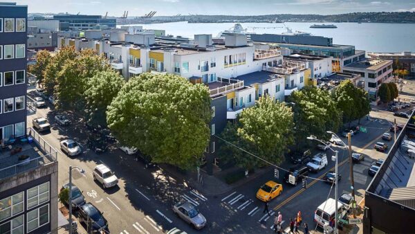 Exterior building photo of Griffis Belltown in Seattle, Washington.