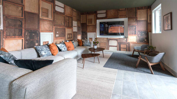 Apartment community Entertainment Room at Griffis Lake Washington in Renton, Washington.