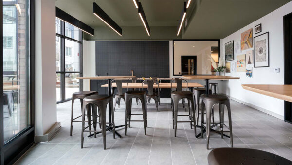 Apartment community Workshop at Griffis Lake Washington in Renton, Washington.