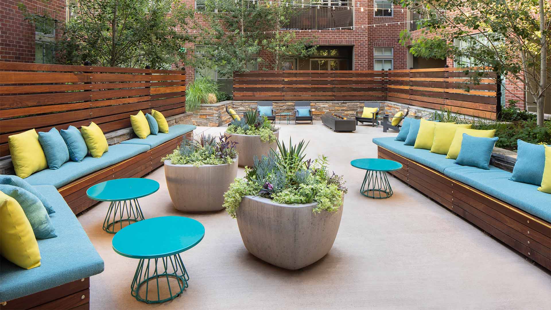 Stunning Luxury Apartment Amenities With Patio image
