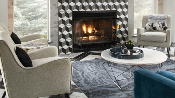 Apartment community Resident Lounge at Sagebrook in Colorado Springs, Colorado.