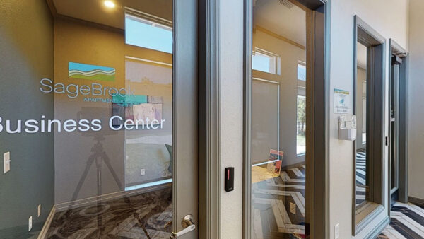 Virtual tour thumbnail for Sagebrook business center.