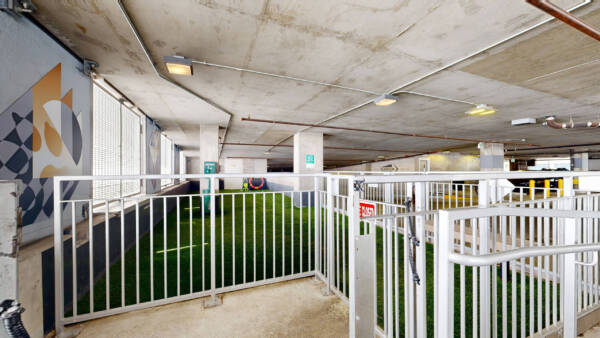 Griffis Platform Union Station Virtual Tour of Indoor Dog Run
