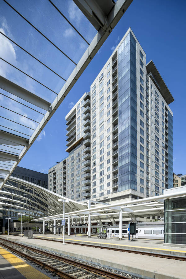 Apartment Exterior and Denver Union Station