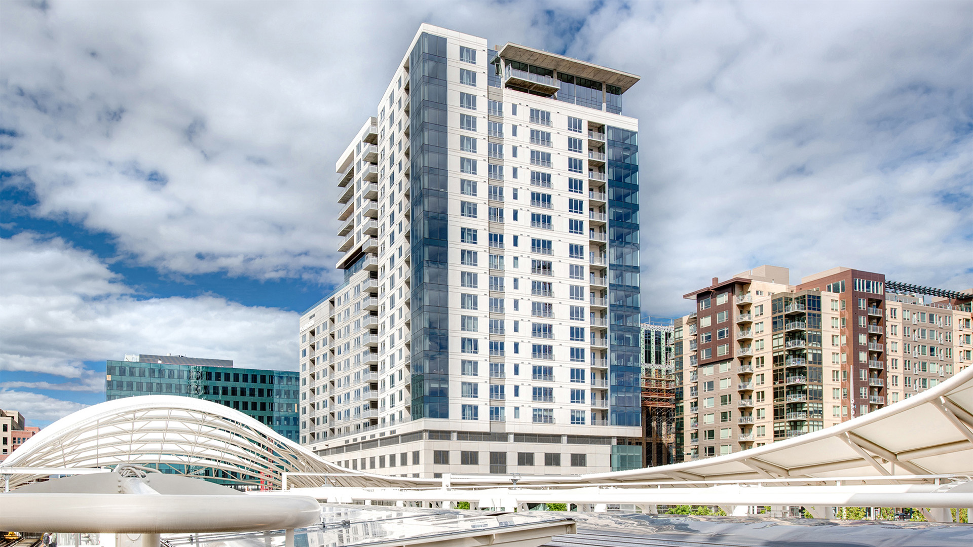 Exterior building photo of Griffis Platform Union Station in Denver, Colorado.