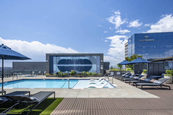Apartment Resort-Style Pool with Cabanas