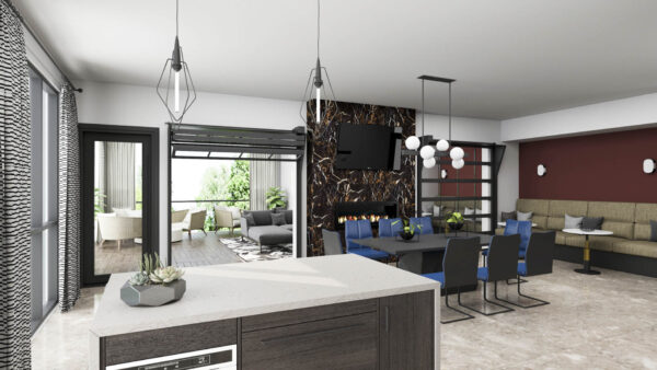 Apartment Rooftop Lounge