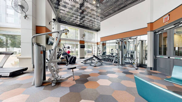 Griffis Uptown Virtual Tour of Fitness Center