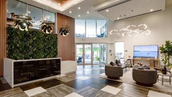 Griffis Pompano Beach leasing center.