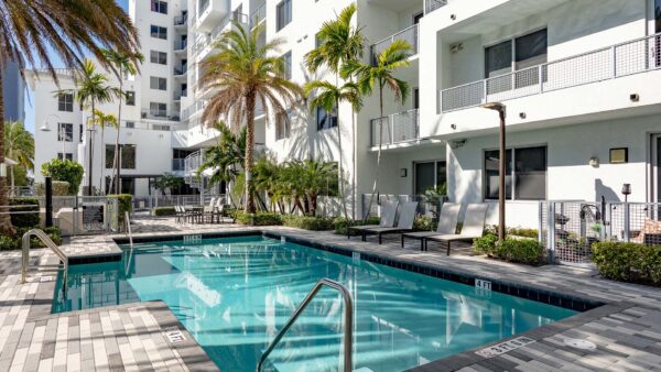 Griffis Pompano Beach resort-style pool.