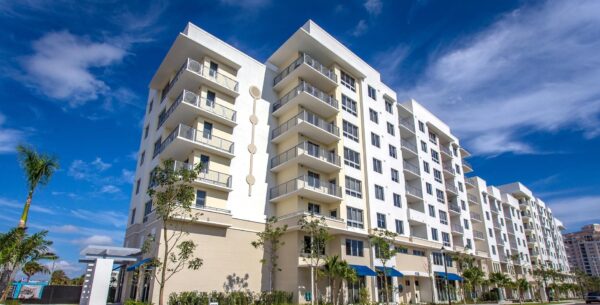 Building exterior of Griffis North Olive