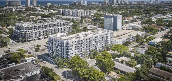 exterior of Griffis Pomoano Beach