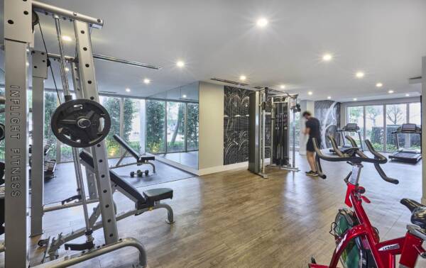 Griffis Pompano Beach apartment fitness center