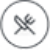 Icon for the Dining map marker