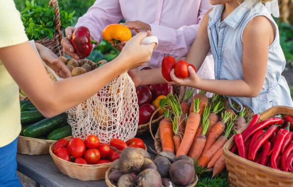 Farmer's market near Griffis Cherry Creek North.