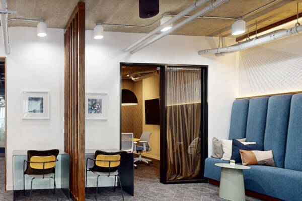 Griffis East Village coworking space virtual tour.