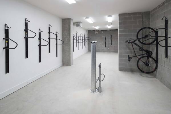 Griffis Oak Lawn apartment community bike storage in Dallas, TX..