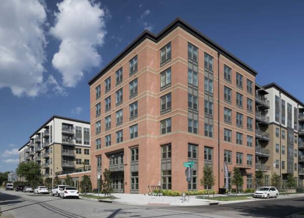Griffis Oak Lawn apartment community exterior in Dallas, TX.